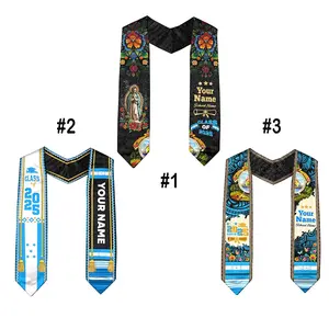 Customized Honduras Graduation Stole 2025, Custom Honduran Graduation Sash, Class of 2025 Sash, Honduran American Flag