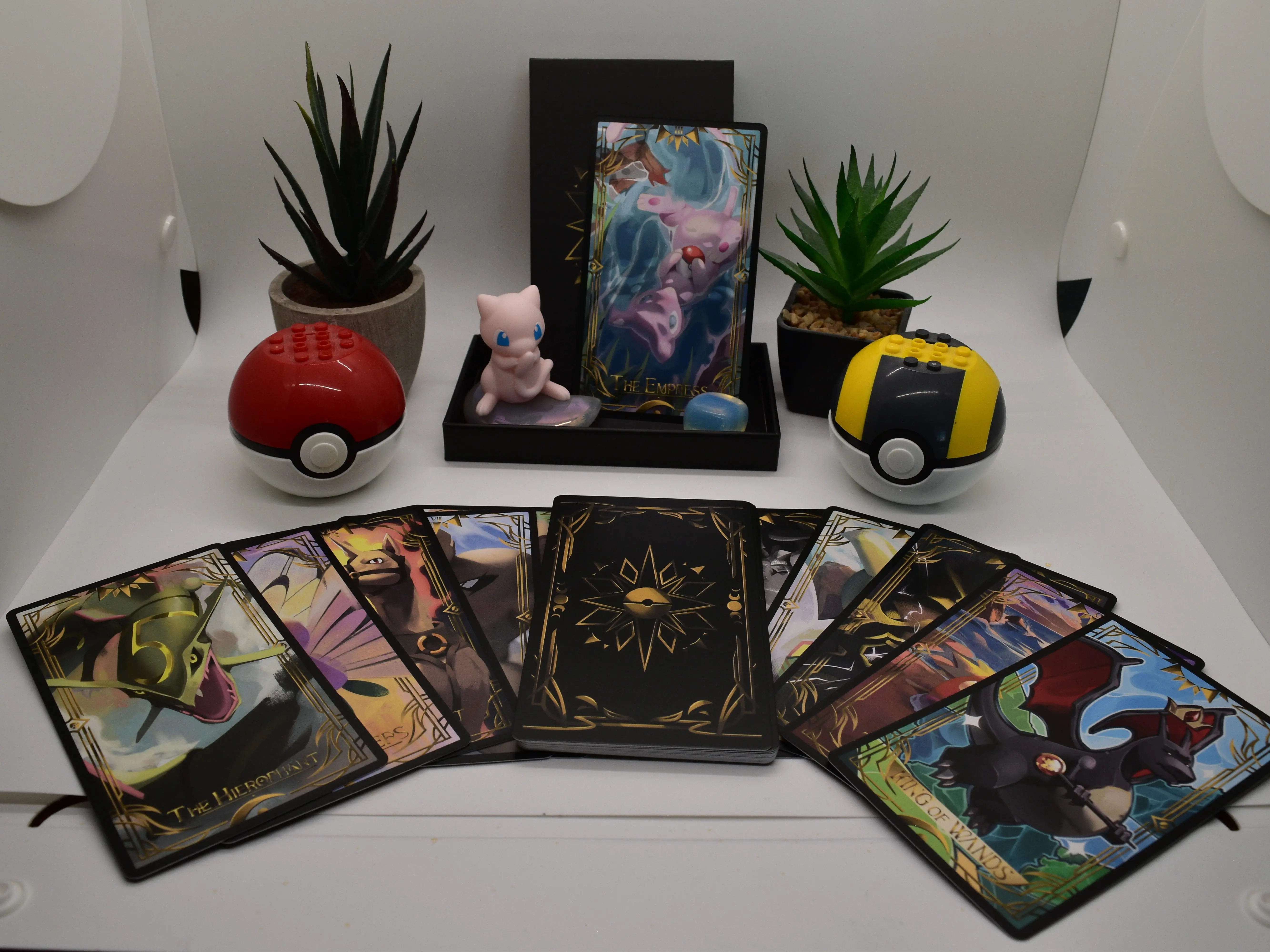 Arcanamon Major Pokemon Arcana 1st Edition Tarot Cards, Fortune Telling Toy for Collectors