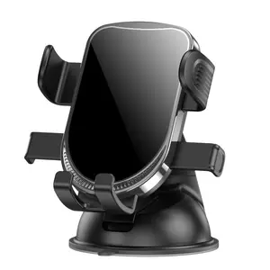 Universal Phone Holder, Car Phone Mount, Car Cellphone Mount, Dashboard & Windshield Suction Cup Mount, Compatible with iPhone Samsung Google All Smartphones