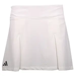 adidas Womens Club Pleated Skirt Tennis Casual Casual - White