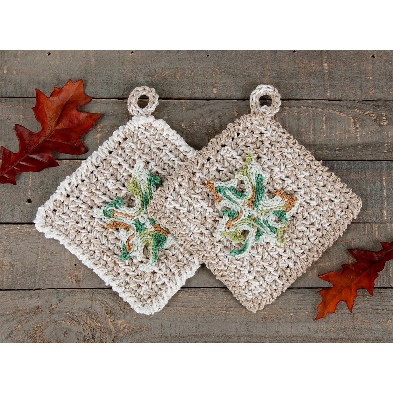 Autumn Leaf Potholders
