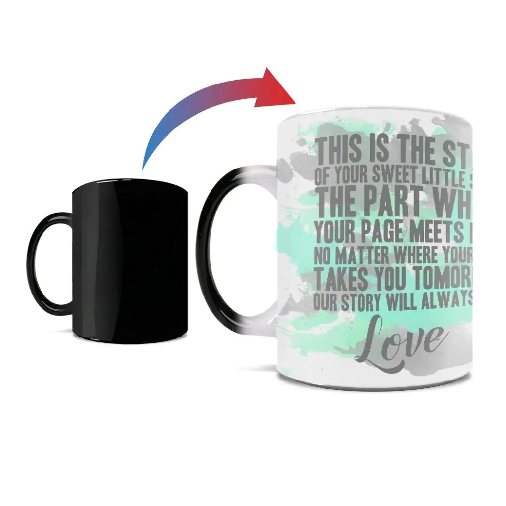 Wedding Collection (Our Story - Personalized) Morphing Mugs® Heat-Sensitive Mug MMUG223
