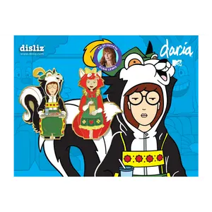 Disliz Officially Licensed Daria & Jane Animal Party Limited Edition 2-Pin Collectible BlindBox Set | 1 in 20 Signed by Susie Lewis