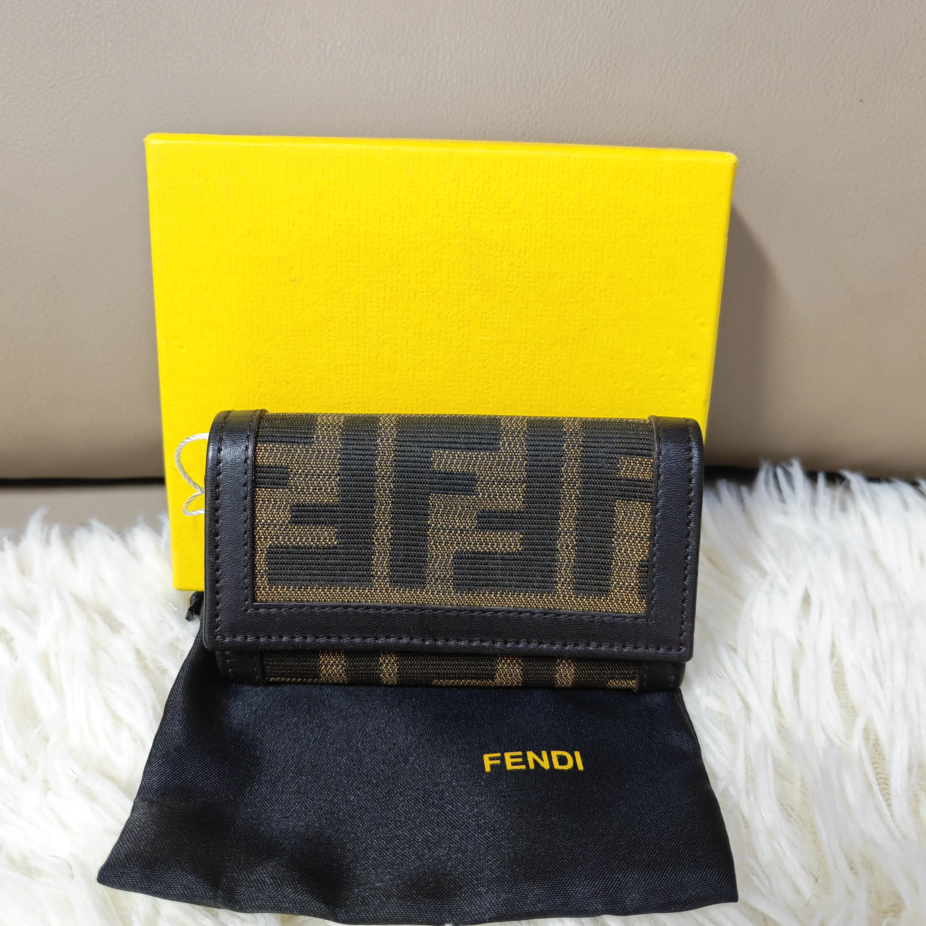 Pre-owned FENDI — Monogram Wallet (SZ 02890）
