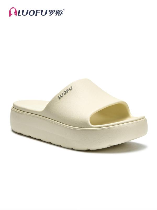 Women's Fashionable Colorblock Double Buckle Design Slides, Casual Comfortable Flat Sandals for Summer, Lightweight Breathable Shoes for Outdoor Activities, Footwear, Slippers for Women