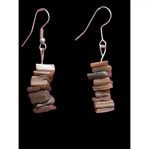 Gemstone Chip Earrings