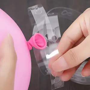 5pcs Balloon Chains, Birthday Party Wedding Decoration, Room Setup, Singles Event, Opening Festival, 5m Dual Hole Balloon Chain