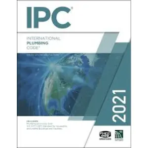 2021 International Plumbing Code (International Code Council Series) 1st Edition