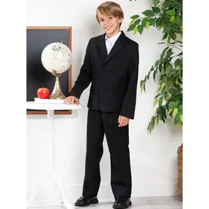 Classic Black Boys Blazer by Kids Couture