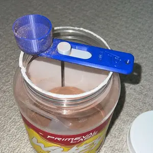 Powder Pal V2 Multi-Purpose Scoop with Built-In Funnel | Perfect for Narrow Bottles| Used for coffee, collagen, pre-workout, baby formula, bloom, chai and much more| NOT FOR PROTEIN POWDER