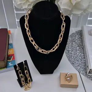 EXCLUSIVE Necklace, Bracelet, and Ring Set