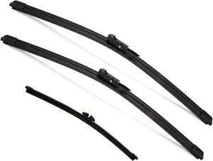 3Pcs for Ford Explorer Windshield Wiper Blades 2011-2023 Police Interceptor Utility 2013-2023, Original Equipment Automotive Replacement Windshield Wiper Blades - Pinch Tab 26"/22"/11" (Set of 3)