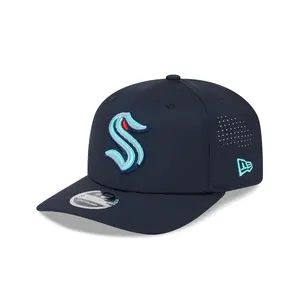 Seattle Kraken Primary Black New Era Snapback