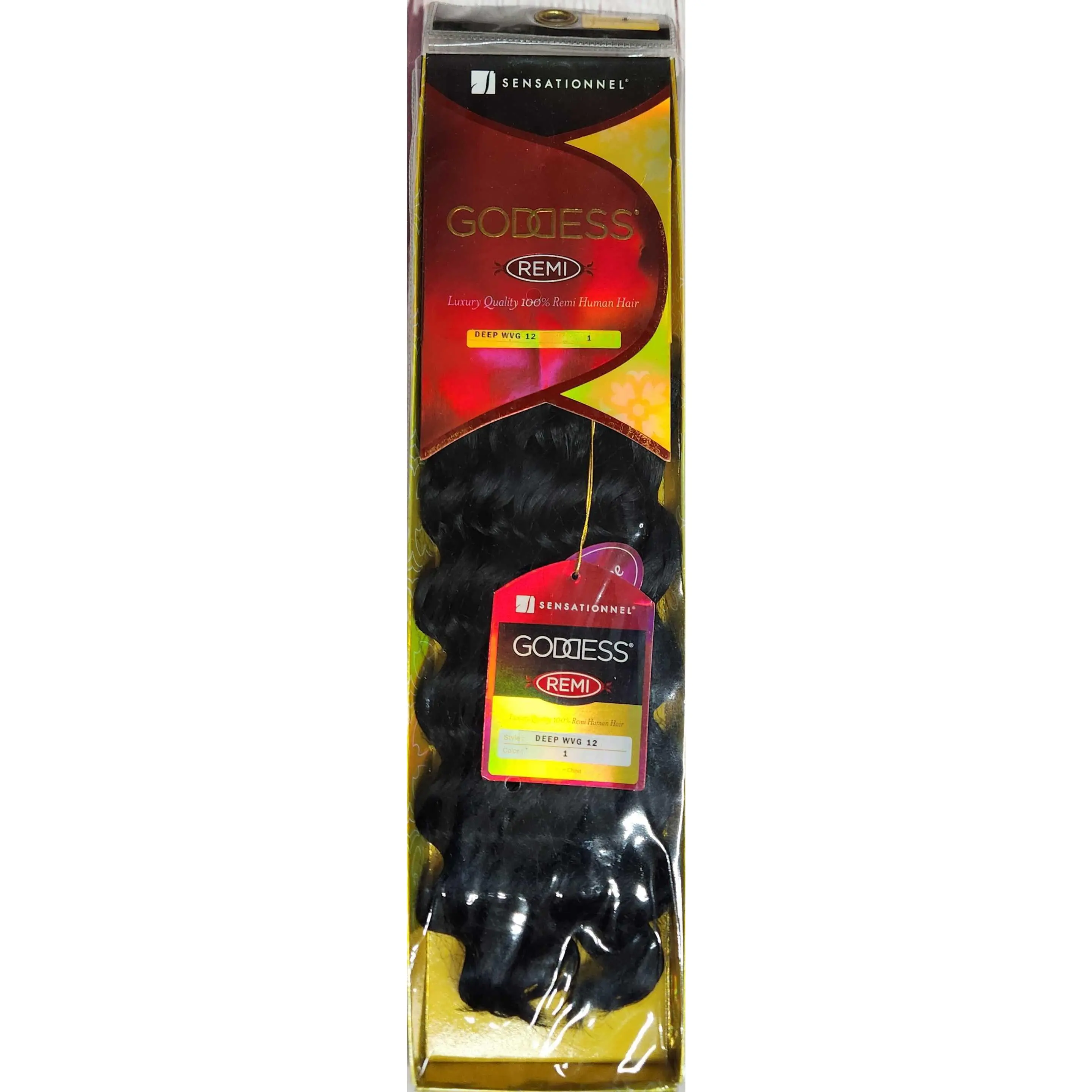 Sensationnel Goddess Remi Human Hair Deep Weave 12"