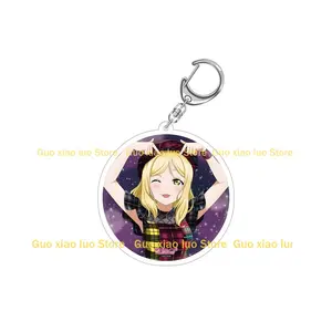 Love Live!Sunshine!!Chika Takami Riko Sakurauchi Kanan Matsuura You Watanabe Yoshiko Tsushima 3rd Solo Concert Acrylic Keychain