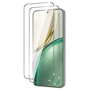 Honor Magic8 Lite HD Transparent Tempered Glass Film, 2-Pack Screen Protector, Protective, Durable and Clear Design, Perfect Fit for Honor Magic 8 Lite