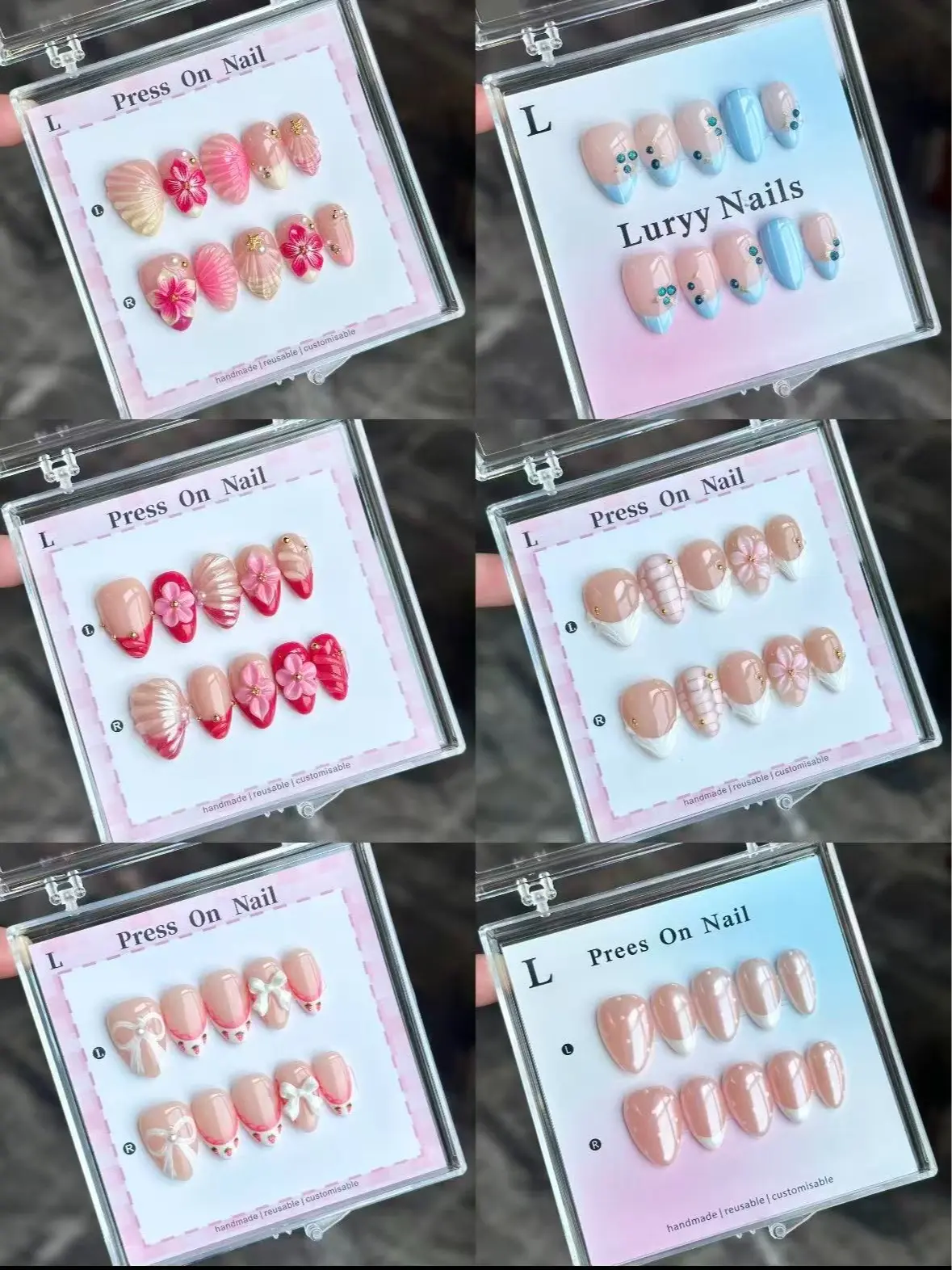 1376-Melly:PB-Many Different Styles Of Nails