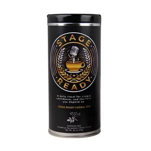 STAGE READY Soothing Ember Herbal Tea – 20 Pyramid Brew Bags – Rooibos, Licorice Root, Ginger & Chamomile Tea – Caffeine-Free Loose Leaf Blend for Digestion, Relaxation & Daily Comfort, 100g Pack Beverage Natural