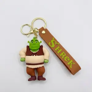 Shrek Keychain - Compact & Fun Accessory for Fans - Perfect for Keys or Bags - Whimsical Addition to Collection