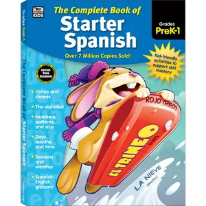 The Complete Book of Starter Spanish, Grades Preschool - 1 -- Thinking Kids - Paperback