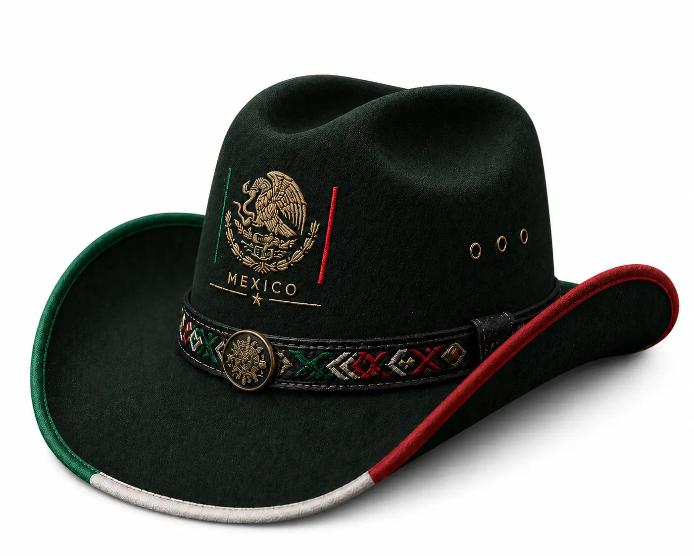 Mexico Themed Cowboy Hat