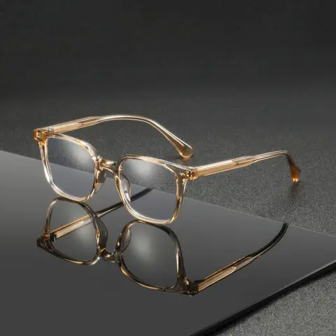 Men's Square Frame Eyeglasses, Stylish Square Frames, Trendy Frames, Trending Glasses, Square Eyed Glasses, Casual Glasses for Daily Commute, Home, Driving, Lightweight Eyewear