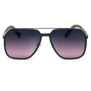 Nova Faded Black - Squared Aviators