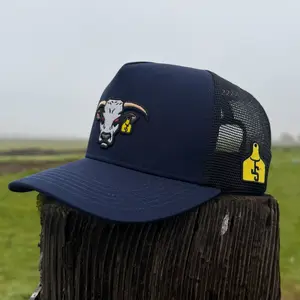 Mad Bull navy trucker hat