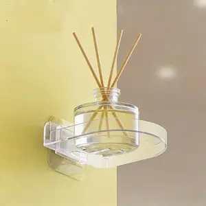1pc Strong Adhesive Aromatherapy/Camera Stand, Drill-Free Wall Mount, Space-Saving Home Fragrance Tray