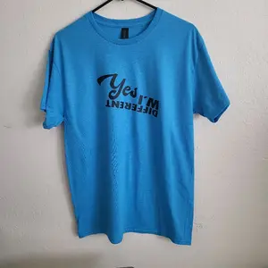 DTF Design Yes I'm Different Medium T Shirt