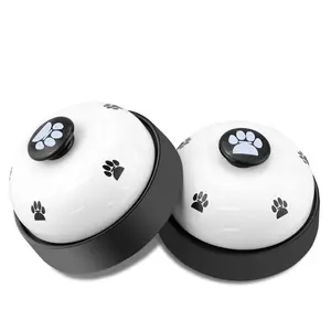 Pet Training Bells, Paw Print Design Dog Communication Bell, Enhance Bond, Exercise Pets, Train Good Habits, Sound-Activated Feeding Tool