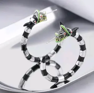 Beetlejuice Sandworm Horror Metal Earring
