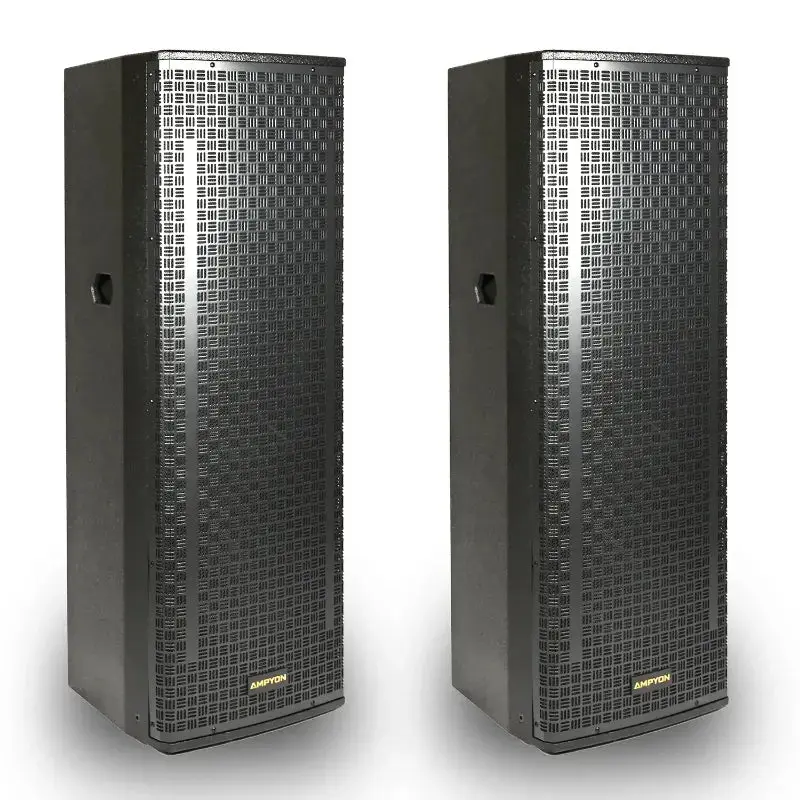 Ampyon LS-12EX Durable Professional Karaoke Speaker, Metal