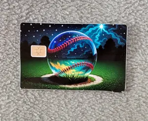 Baseball #272 Card Protector Sticker, Overlay, Decorative Only