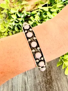 Reed Charley ~ Pink Conch Cuff Bracelet