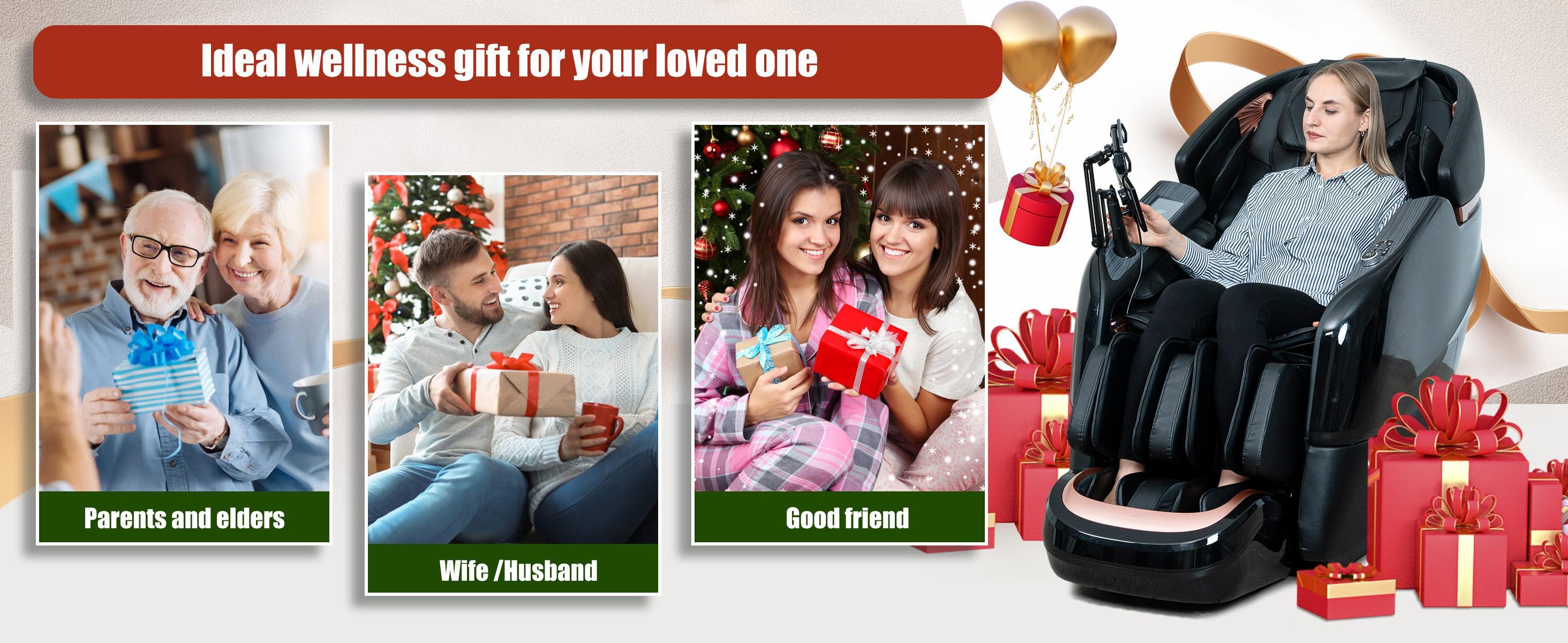 Massage Recliner Chair BV-1 Full Body 2026 Zero Gravity SL-Track Shiatsu Recliner with AI Voice LED Backlight Remote Waist & Calf Heating Phone Holder