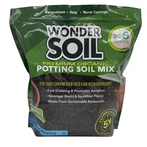Premium Organic Coco Coir Potting Garden Soil - 3 lbs.