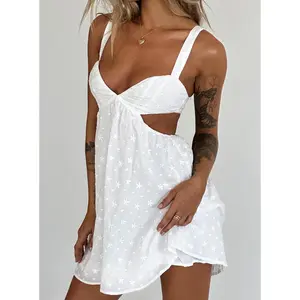 Khalia Mini Dress White