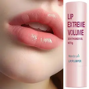 Instant Plumping Lip Serum – Long-lasting glossy highlighter liquid lip balm that creates full, plump lips, suitable for all skin types and sensitive lips, enhances and volumizes lip color, perfect holiday gift
