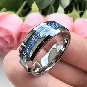 1pc Men's Ring Stainless Steel Jewelry, Fashion Style Suitable for Daily Wear, Gift for Boyfriend, Engagement, Birthday, Wedding Ring