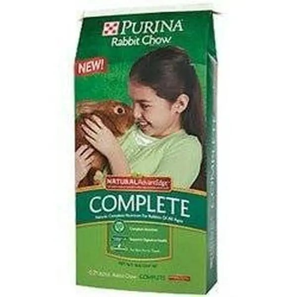 Purina Animal Nutrition 100402 PMI Natural Advant Complete Pelleted Rabbit Food, 25 lbs - Highly Palatable, Easy to Feed, Balanced Formula with All Essential Nutrients for First-Time Rabbit Owners' Maintenance, Growth & Reproduction, No