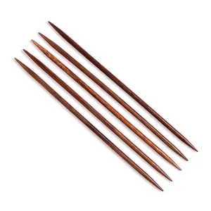San Wood 6" Double Pointed Knitting Needles Set of 5