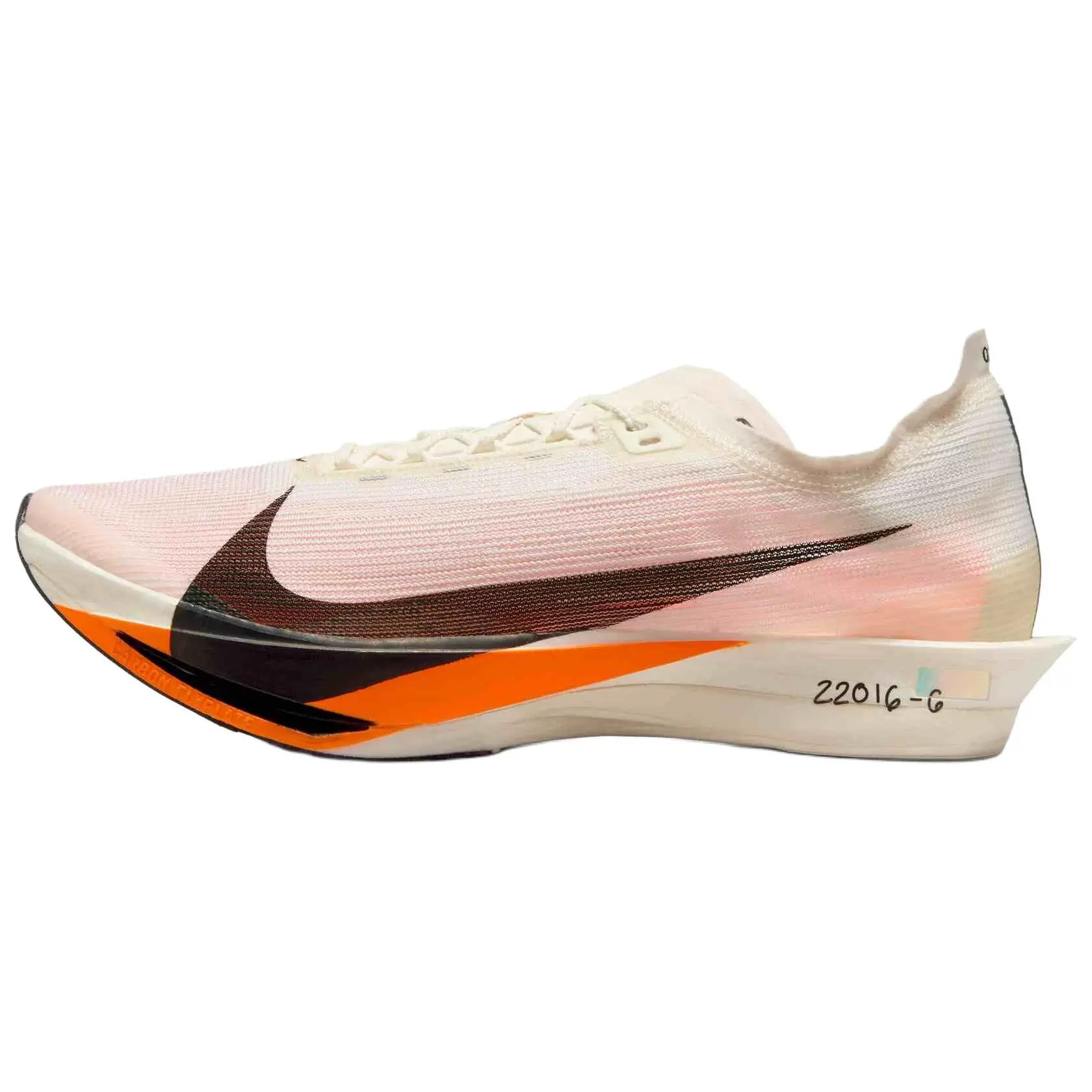Nike ZoomX StreakFly 2 Proto Sail Total Orange White Black Minimalist Durable Non-slip Low Top Running Shoes Men's HF6417-100
