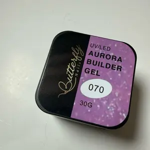 Butterfly Nails Aurora Builder Gel 070 UV/LED 30G for Professional Nail Artistry