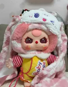 BABYTHREE-GOOD NIGHT 1000% plush  BABY  ·  confirmed  item Bunny Plush Dolls，Soft Furry Collectibles，Stuffed Animal
