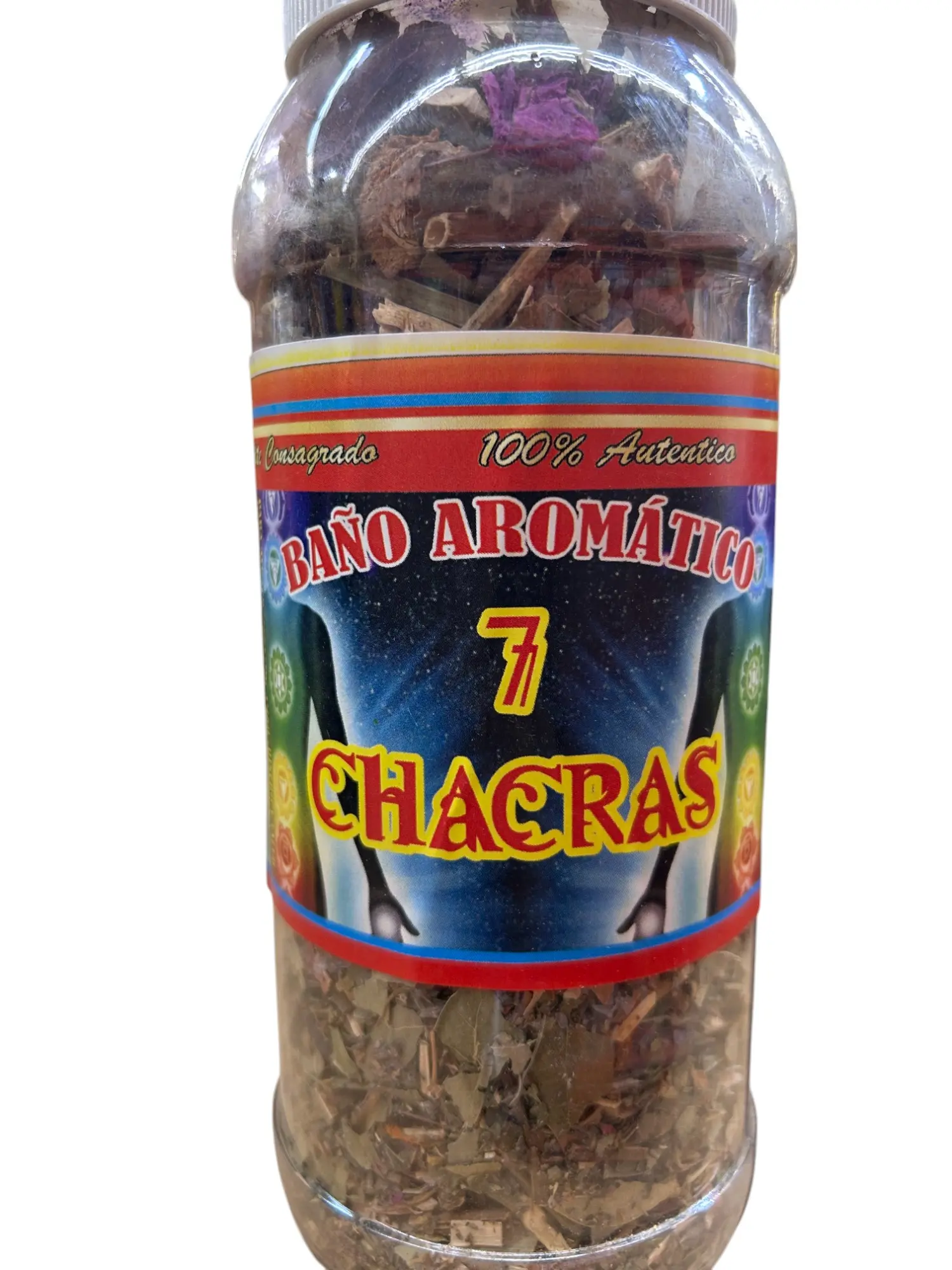 Bath Bottle 7 Chakras / Bano de Bote 7 Chacras Aromatic Body Cleanser Soothing