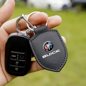 Leather Keychain Car Keychain Horseshoe Buckle Jewelry For Buick Verano Envision Avenir Lacrosse Regal Encore Excelle Enclave Anthem Cascada