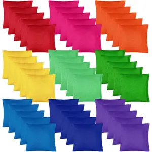 Small Colorful Nylon Bean Bags Bulk Bean Bag Hand Toss for Sports Outdoor