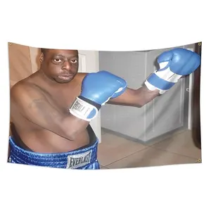 Beetlejuice Boxing Gloves Pattern Flag, Boxing Gloves Pattern Wall Hanging Banner, Outdoor Party Decoration Supplies for Home Dormitory Room, Tapestry Wall Mural, Wall Tapestries