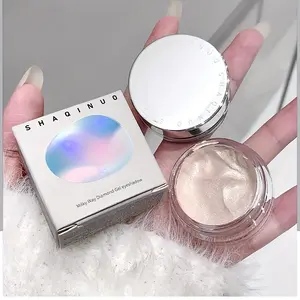 Shaqinuo Galaxy Diamond Single Eyeshadow Ultra Fine Cosmic Glitter Metallic Finish Multi Purpose Makeup for Eyes Face Body Flawless Cosmetic 01
